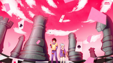 Картинка аниме no+game+no+life нет игры жизни