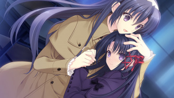 Картинка аниме unknown +другое фон взгляд девушка