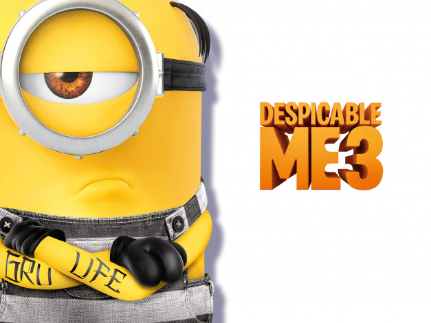 Обои картинки фото мультфильмы, despicable me 3, despicable, me, 3