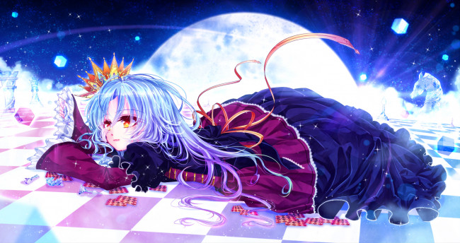 Обои картинки фото аниме, no game no life, нет, игры, жизни