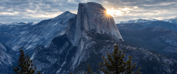 Картинка природа горы солнце