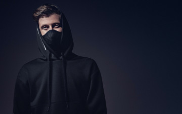 Картинка dj+alan+walker музыка -временный диджей парень маска взгляд