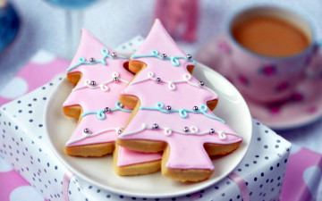 Картинка праздничные угощения печенье