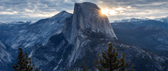 Обои картинки фото природа, горы, солнце