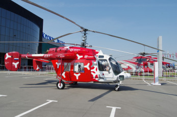 Картинка ка-+226т авиация вертолёты ка- 226т стоянка лопасти