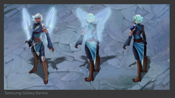 Картинка видео+игры league+of+legends karma магия ракурсы