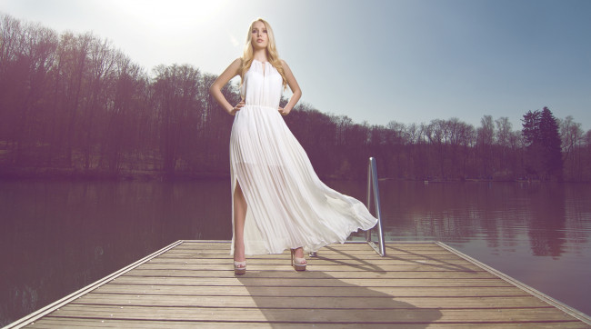 Обои картинки фото девушка в белом белье, девушки, - блондинки,  светловолосые, девушка, красивая, супер, секси, няша, нежная, классная, модница, лапочка, мадам