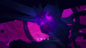Картинка видео+игры league+of+legends league of legends gwen