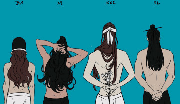 Картинка аниме mo+dao+zu+shi цзинь гуанъяо сюэ ян сяо синчень сун лань