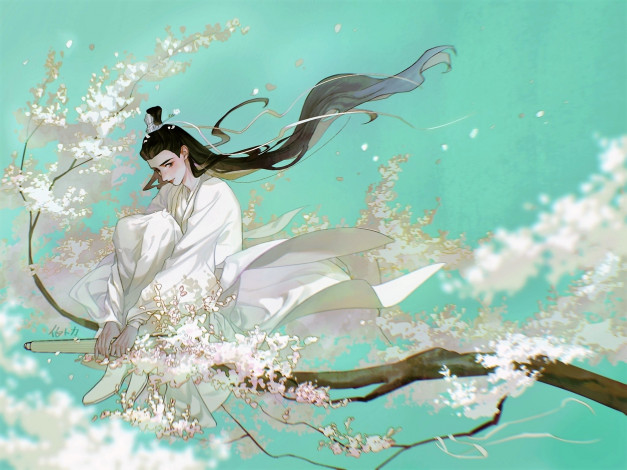 Обои картинки фото рисованное, кино,  мультфильмы, ши, ин, зонт, дерево