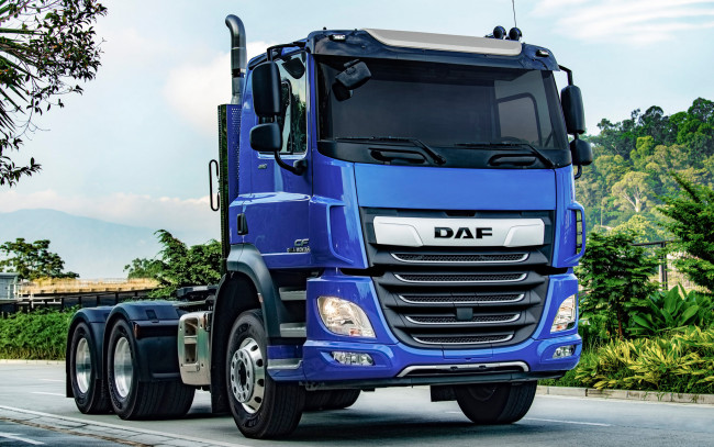 Обои картинки фото автомобили, daf, cf480, ftt, 4k, шоссе, грузовики, 2022, года, lkw, грузовой, транспорт, тягач