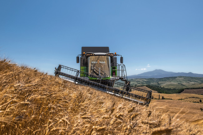 Обои картинки фото техника, комбайны, fendt