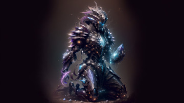 Картинка фэнтези роботы +киборги +механизмы нейросети графика нейроарт ai art нейронные сети рисунки нейро искусство нейрографика graphics neuroart neural networks drawings neuro neurography