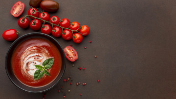 обоя еда, помидоры, базилик, томаты, томатный, соус