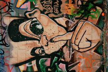 обоя разное, граффити