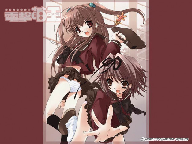 Обои картинки фото аниме, dengeki