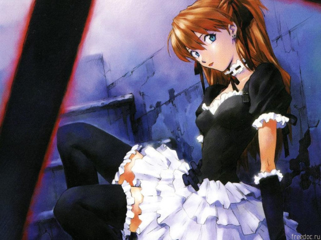 Обои картинки фото аниме, evangelion