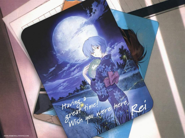 Обои картинки фото аниме, evangelion