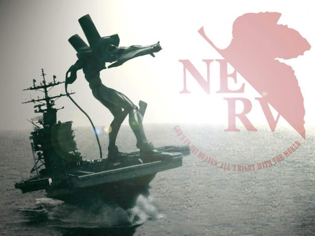 Обои картинки фото аниме, evangelion