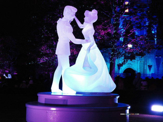 Обои картинки фото диснейленд, города