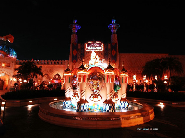 Обои картинки фото диснейленд, города