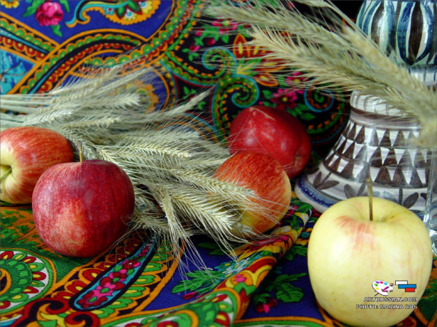 Обои картинки фото еда, Яблоки