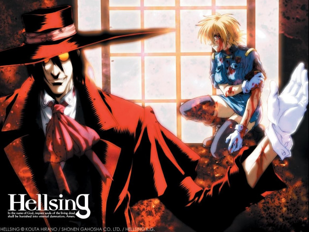 Обои картинки фото аниме, hellsing
