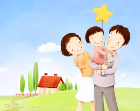 Картинка рисованные люди