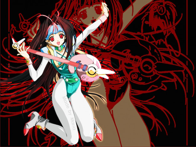 Обои картинки фото аниме, headphones, instrumental