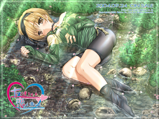 Обои картинки фото аниме, snow, portable