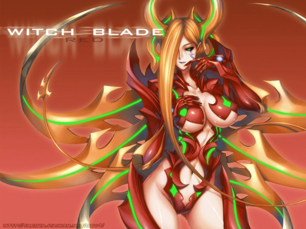 Обои картинки фото аниме, witch, blade