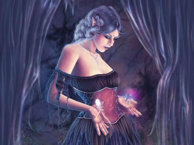 Обои картинки фото фэнтези, эльфы