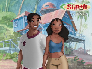 Картинка мультфильмы lilo stitch