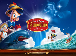 обоя мультфильмы, pinocchio