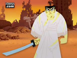 обоя мультфильмы, samurai, jack