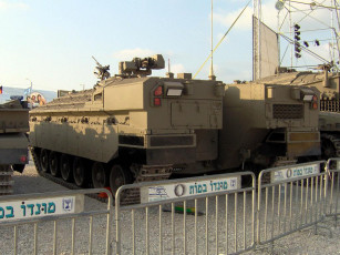 Картинка тяжёлый бтр «namer rishon» техника военная