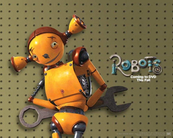 Обои картинки фото мультфильмы, robots