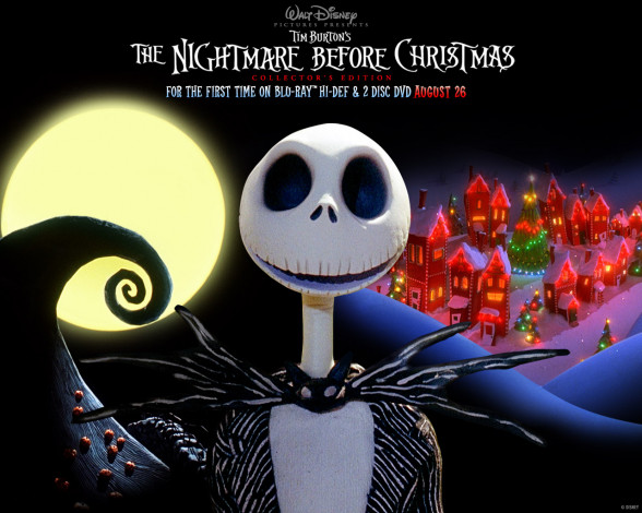 Обои картинки фото мультфильмы, the, nightmare, before, christmas
