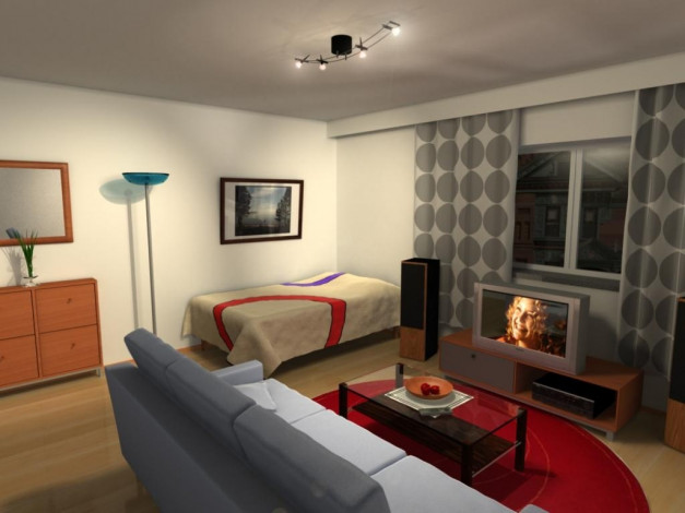 Обои картинки фото интерьер, гостиная