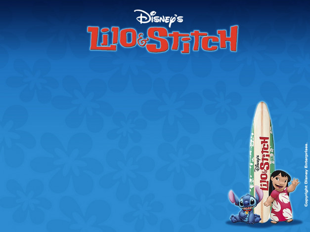 Обои картинки фото мультфильмы, lilo, stitch