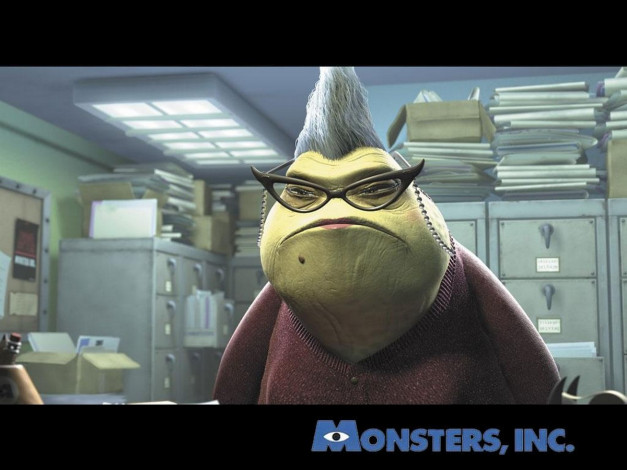 Обои картинки фото мультфильмы, monsters, inc