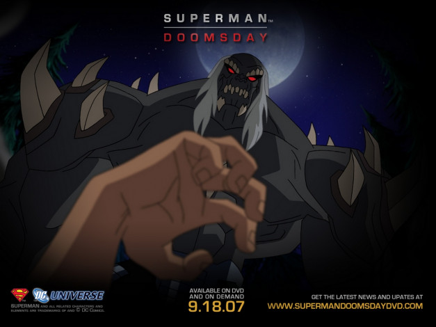 Обои картинки фото мультфильмы, superman