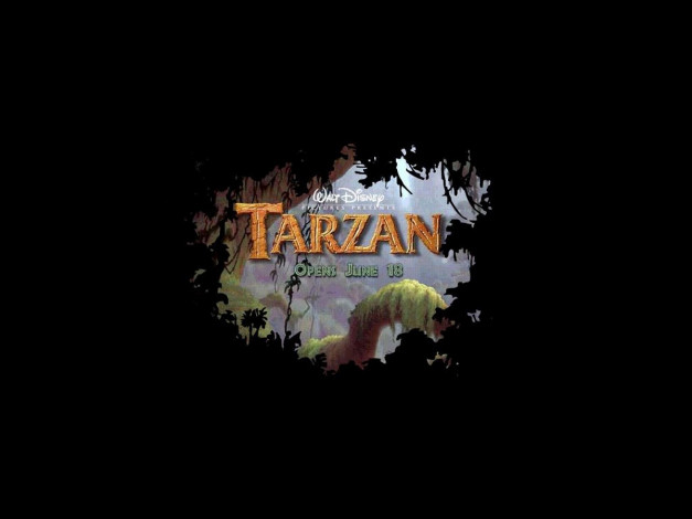 Обои картинки фото мультфильмы, tarzan