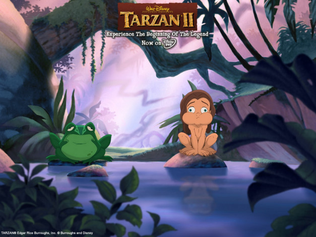 Обои картинки фото мультфильмы, tarzan, ii
