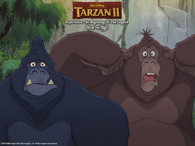 Обои картинки фото мультфильмы, tarzan, ii
