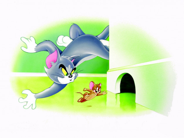 Обои картинки фото мультфильмы, tom, and, jerry