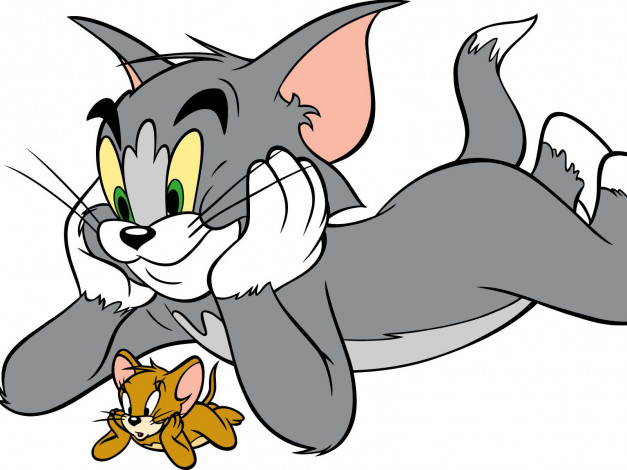 Обои картинки фото мультфильмы, tom, and, jerry