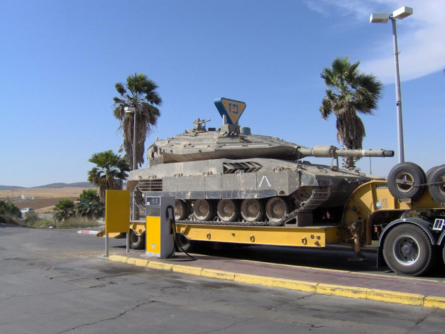 Обои картинки фото основной, танк, «merkava», mk, iv, техника, военная