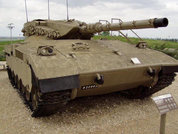 Обои картинки фото основной, танк, «merkava», mk, техника, военная