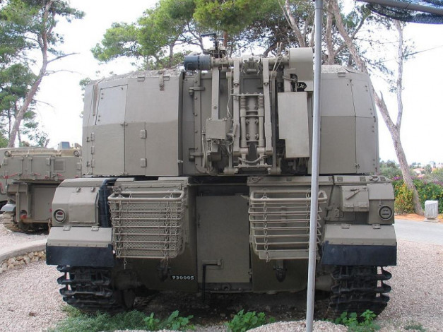 Обои картинки фото самоходная, артеллерийская, установка, sholef, техника, военная